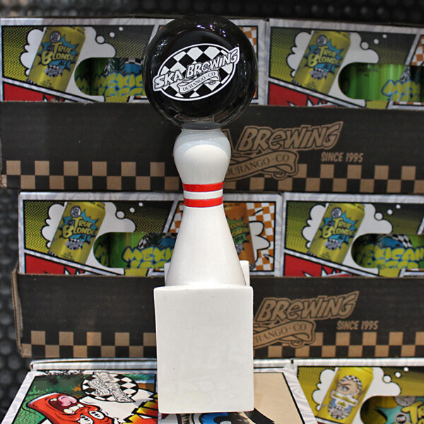 Ska Brewing Bowling Pin Tap Handle