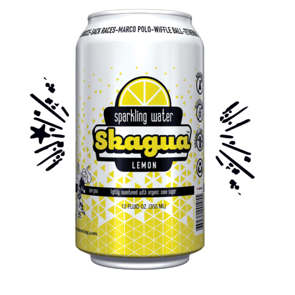 Non-alcoholic Skagua Lemon