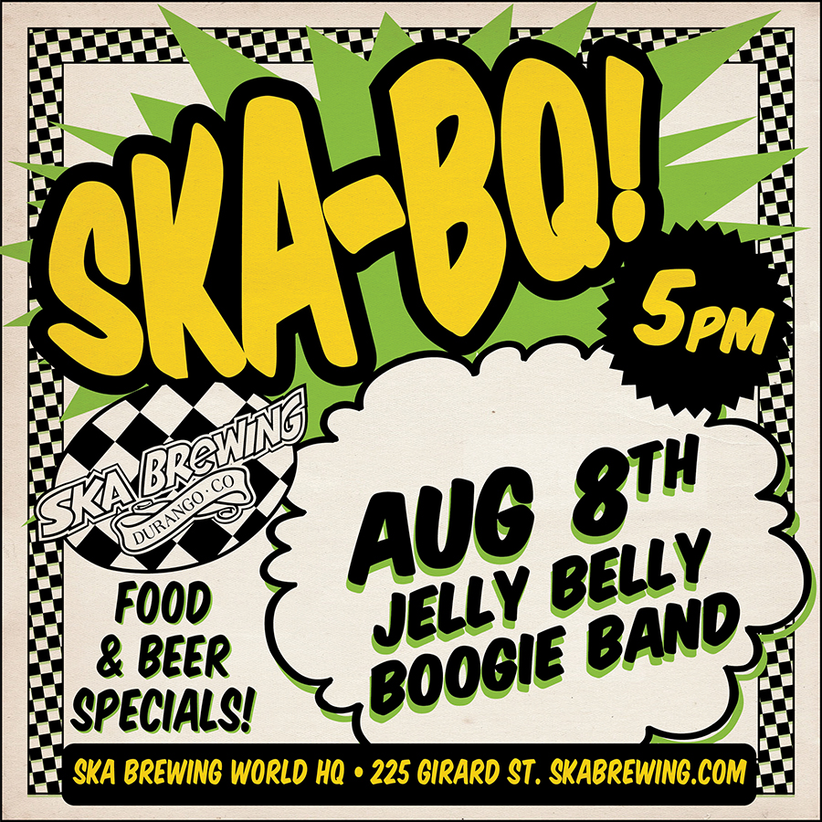 Ska-BQ: August 8th Jelly Belly Boogie Band