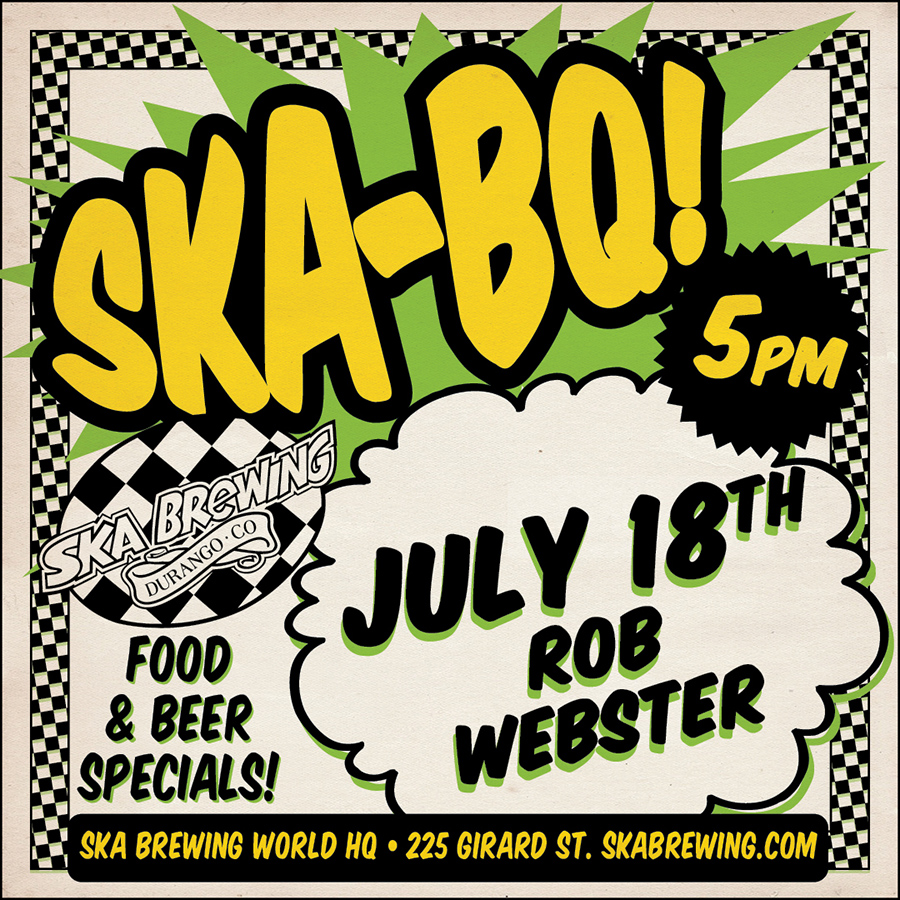 Ska-BQ July 18 Rob Webster