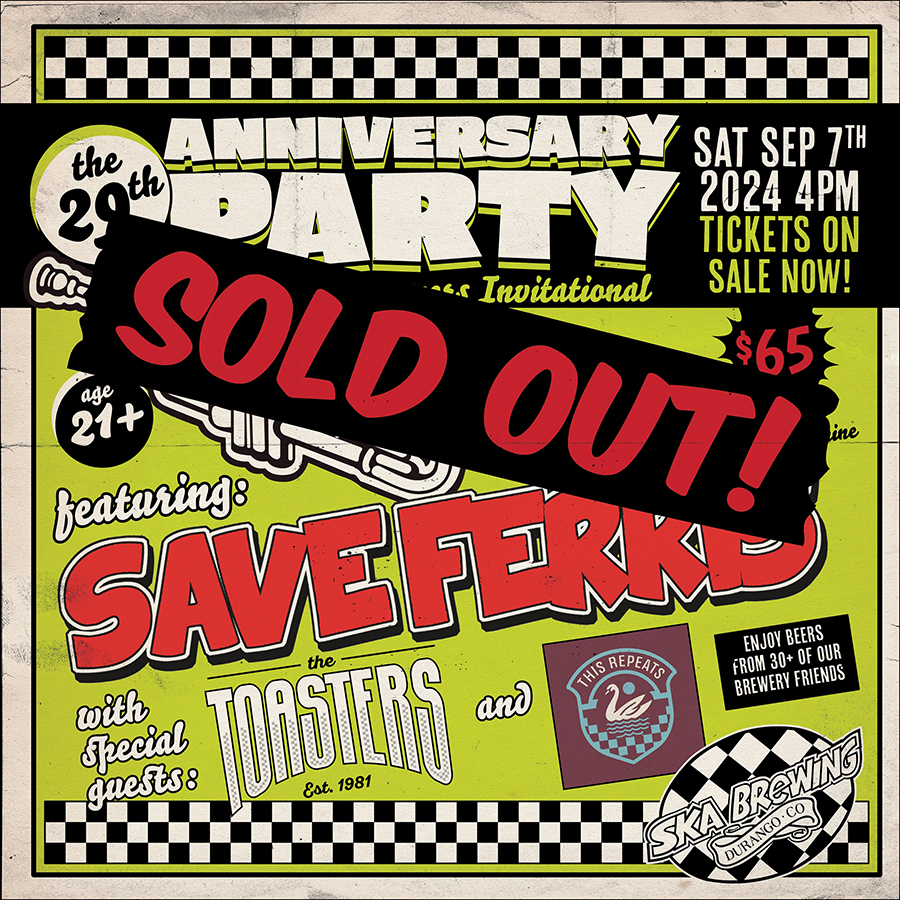 29th Anniversary Party Graphic - sold out