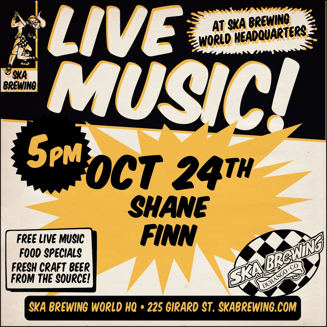 Live Music October 24th Shane Finn