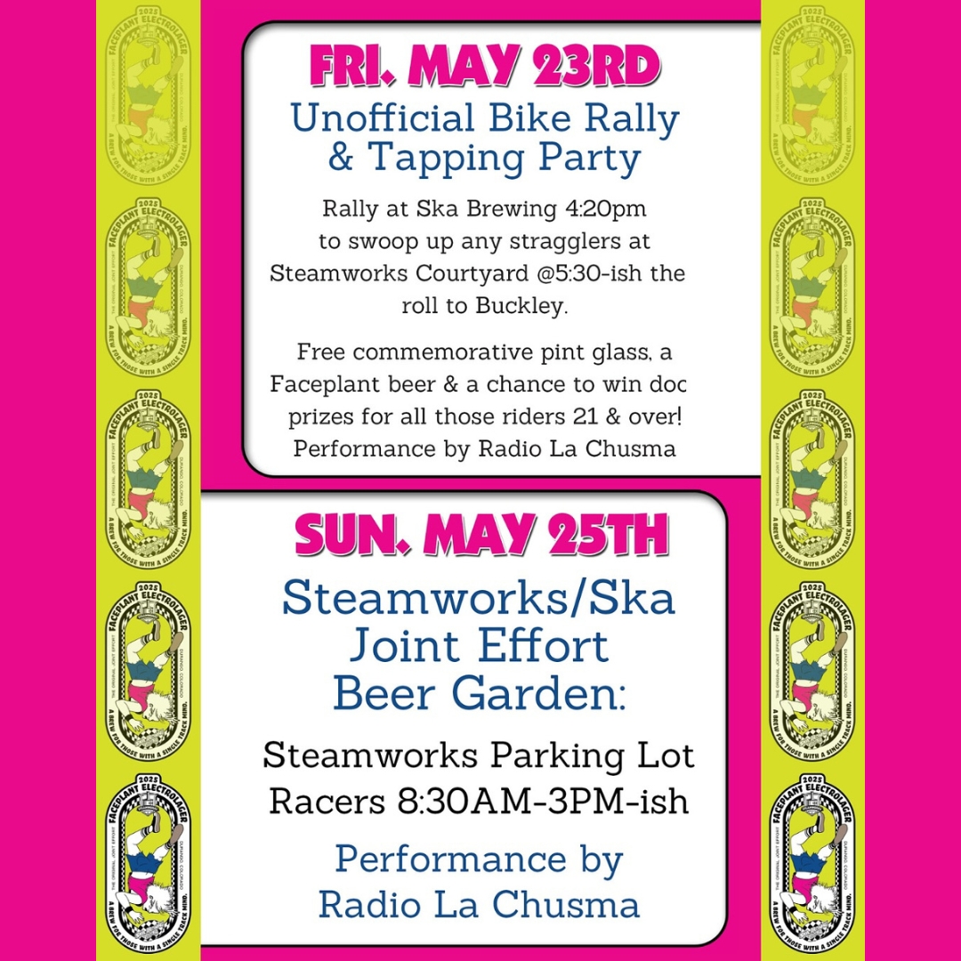 Ska/Steamworks IHBC Unofficial Bike Rally and Tapping Party